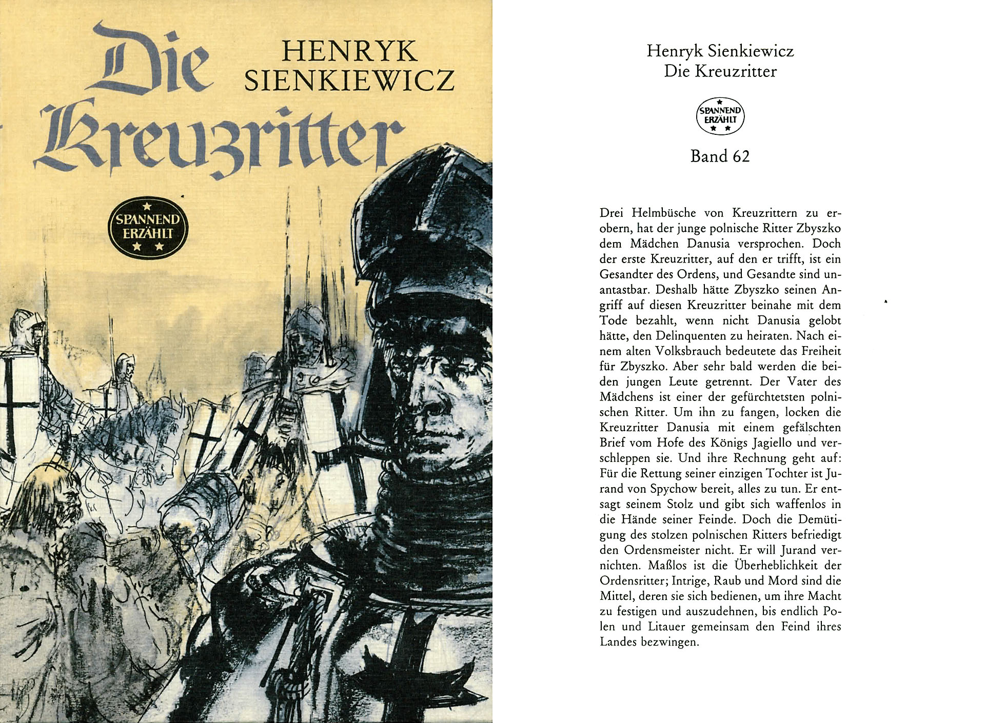 Die Kreuzritter - Sienkiewicz, Henryk